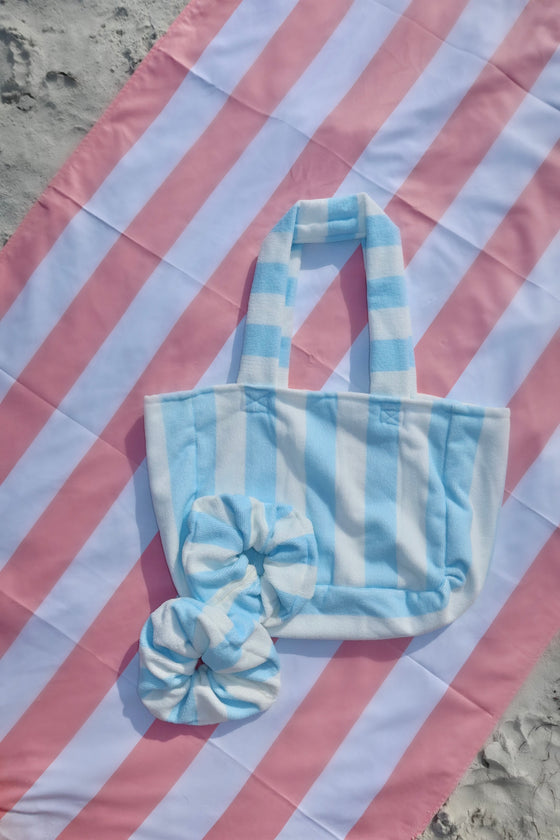 oversized terry scrunchie